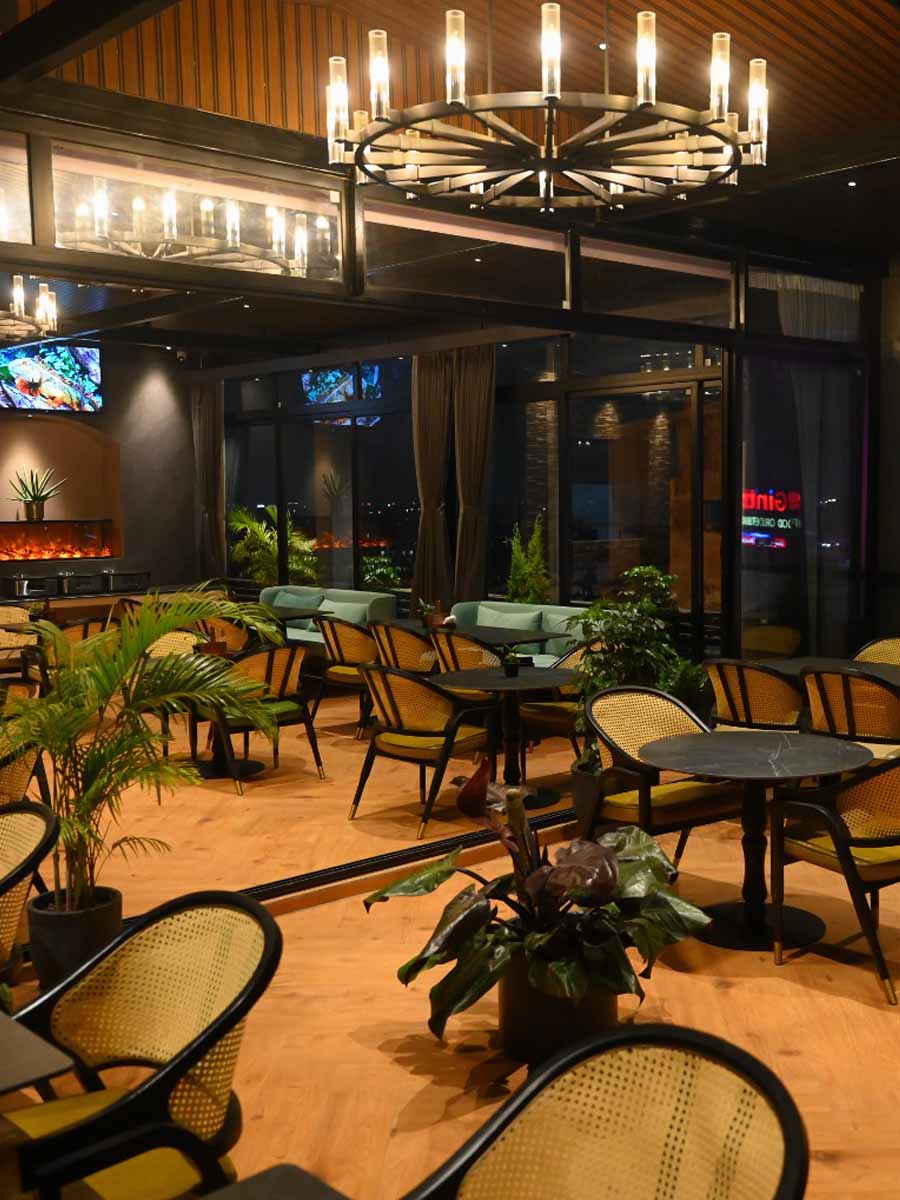 Elsa restaurant seating area